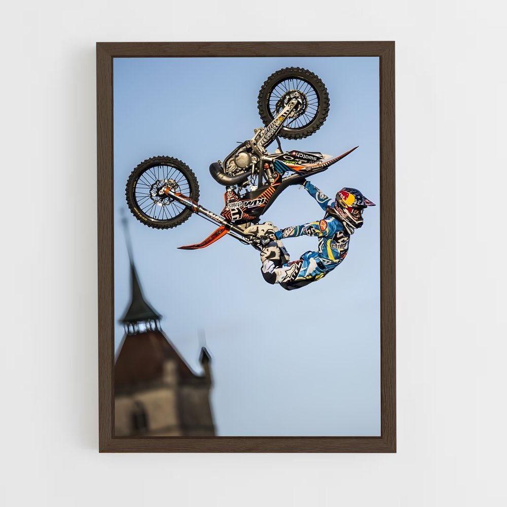 Poster Levi sherwood – affiche Motocross freestyle (vue 5)